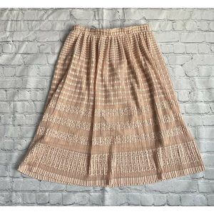 June & Hudson Pleated Skirt Sx 1 XS